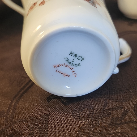 Limoges Porcelain Demitasse Cups Set Of 4 - Picture 8 of 8